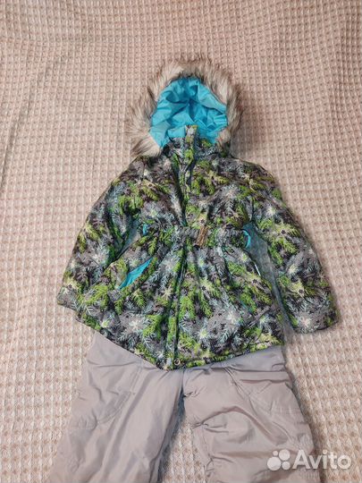 Зимний комплект для девочки 122