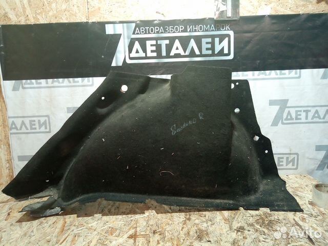 Обшивка багажника Renault Sandero 1