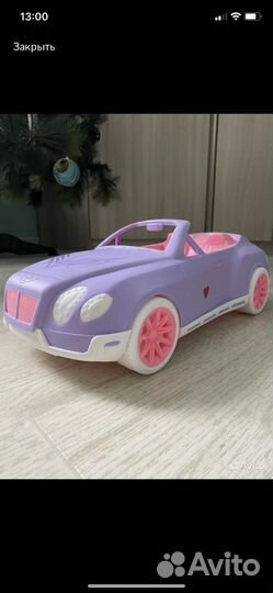 Машина для куклы барби