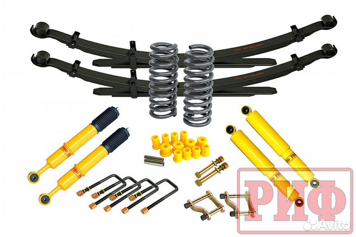 Лифт-комплект риф Toyota Hilux 2015+ лифт 45 мм