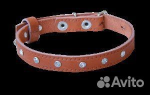 Ошейники для собак кожанный 15мм Э10167