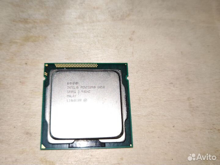 Процессор Intel pentium G2030, Intel pentium G850