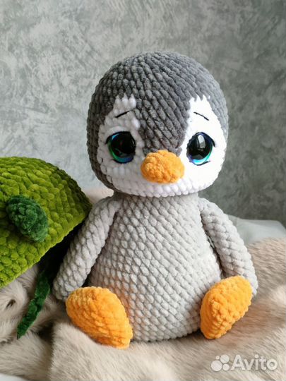 Мягкие вязаные игрушки (ручная работа)