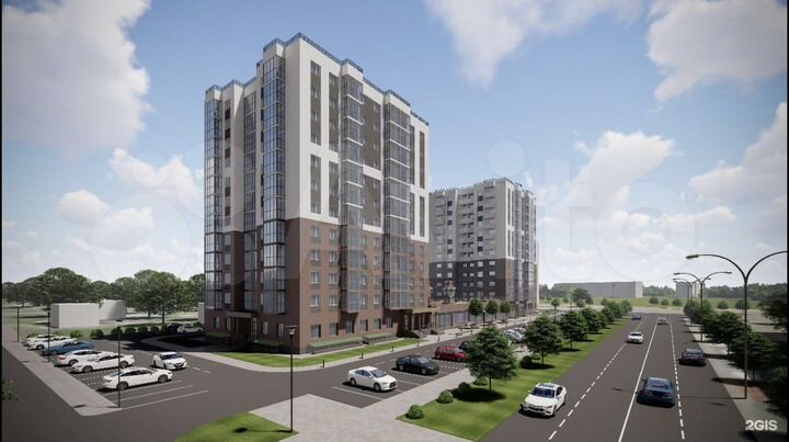 1-к. квартира, 38,2 м², 4/12 эт.