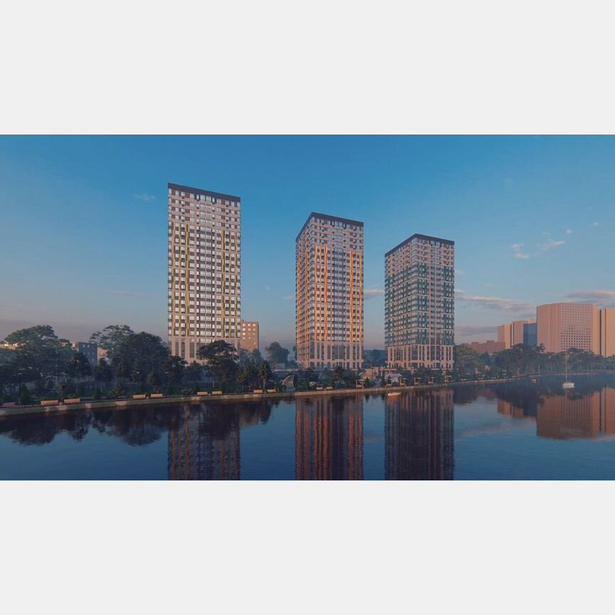 Квартира-студия, 31,1 м², 6/23 эт.