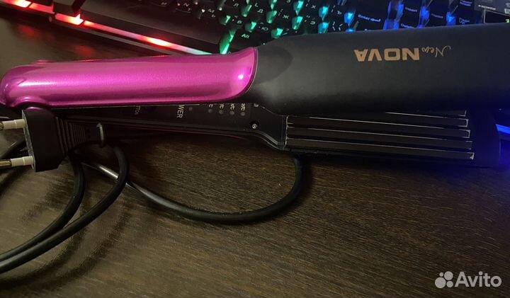 Плойка для волос гофре