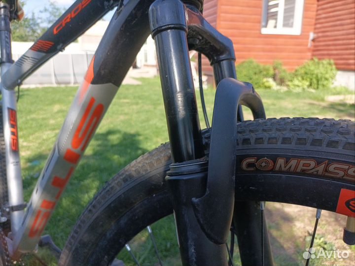 MTB велосипед на гидравлике