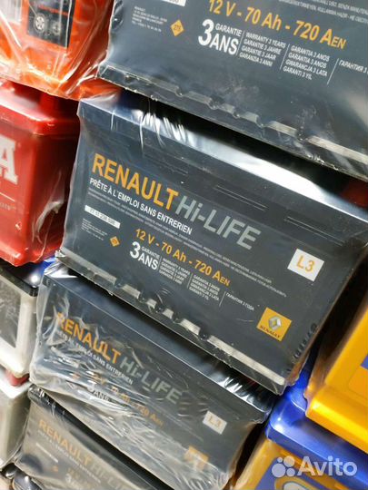 Аккумулятор Рено 70(720)