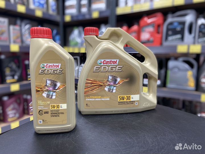 Масло моторное Castrol 5W30 Edge Европа