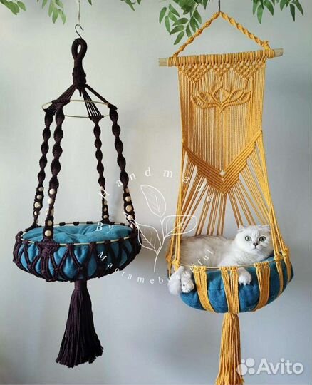 Гамак для кошек, подвесное кресло