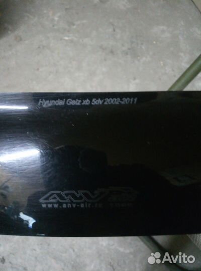 Дефлектор (ветровик) Hyundai, Renault, Kia Rio