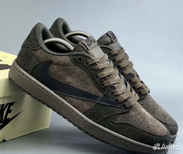 Кроссовки Nike Air Jordan 1 low travis scott