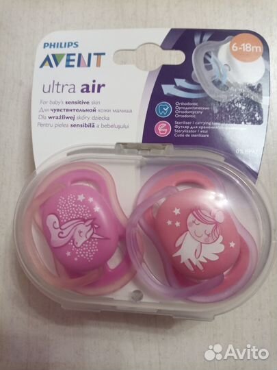 Philips Avent Пустышки ultra air (SCF345/22)