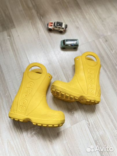 Сапоги резиновые crocs c7 c7