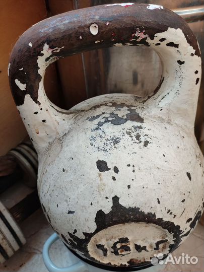 Гиря чугунная 16 кг