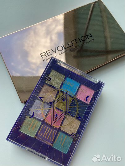 Палетки теней revolution, nyx