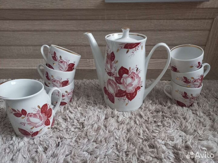 Сервиз кофейный Вербилки СССР