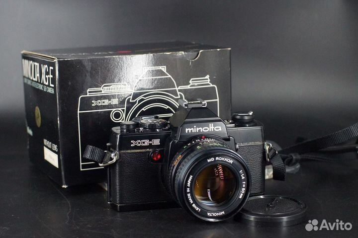 Minolta XG-E + 50 1.4