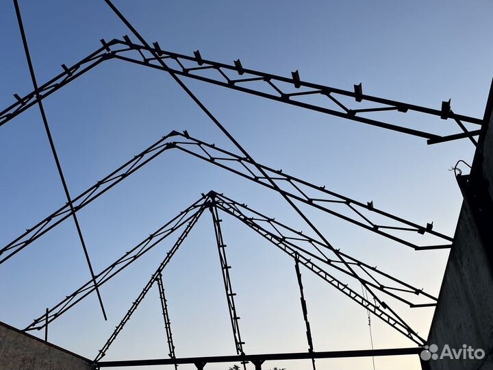 Продам каркас ангара бу