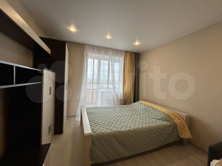 Квартира-студия, 30 м², 2 кровати