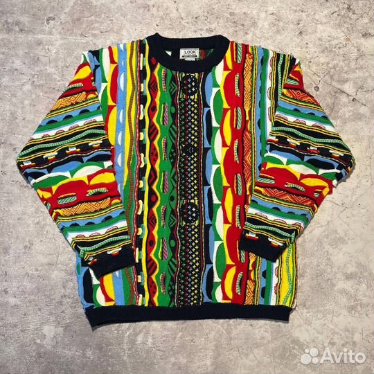 Coogi Style 3D Knit Sweater Carlo colucci kapital