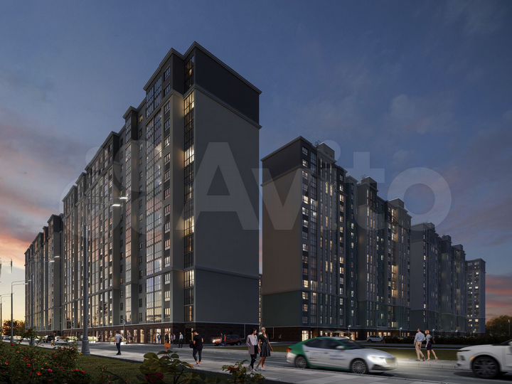 3-к. квартира, 72,6 м², 8/12 эт.