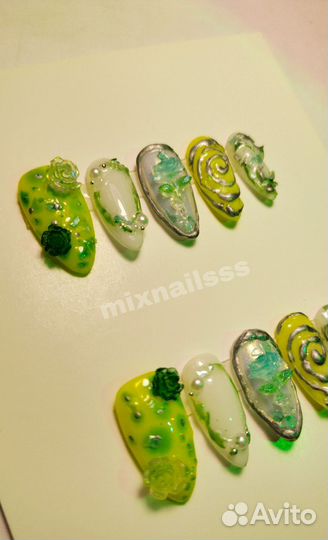 Накладные ногти на заказ