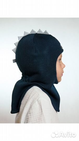 Шапка-шлем детская зимняя Sokoke дракоша