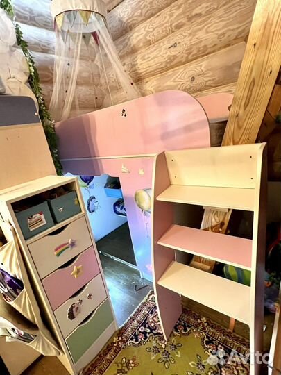 Детская кровать чердак