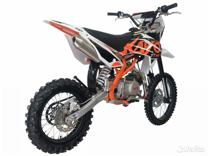 Питбайк kayo basic K125EM 17/14 KRZ (механ. сцепл