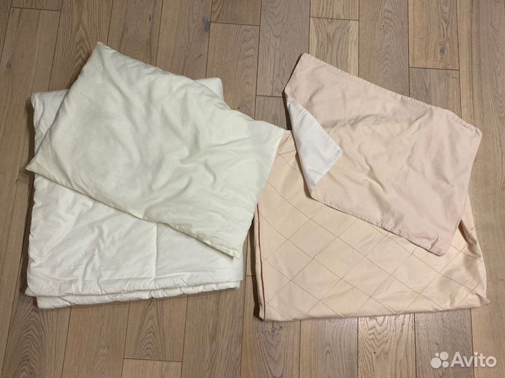 Детское одеяло и подушка, комплект белья