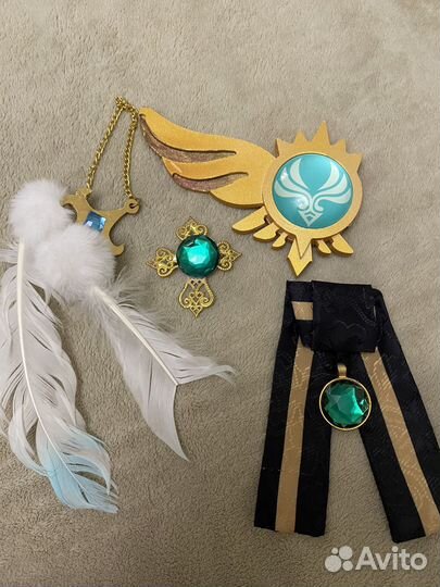 Косплей геншин венти