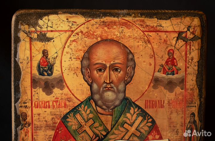 Икона деревянная 