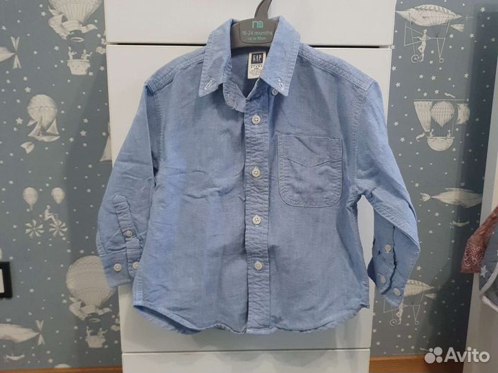 Рубашки для мальчика 3-4 года