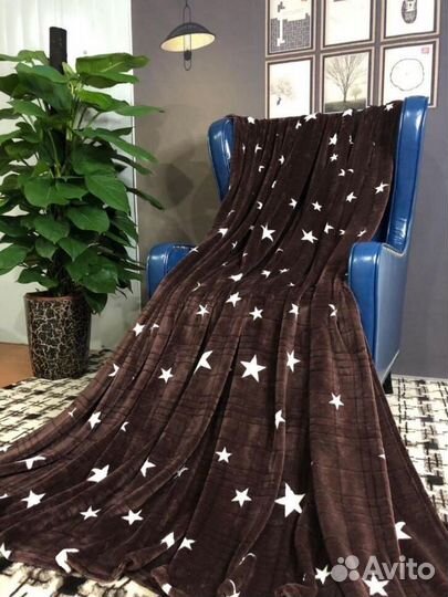 Плюшевый плед