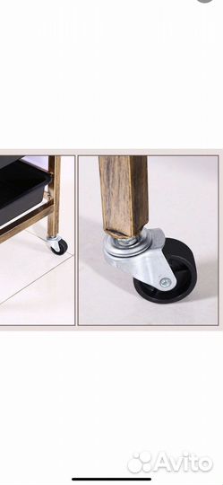 Тележка для парикмахера необычная