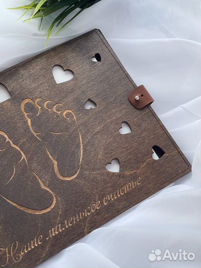 Фотоальбом из дерева А4