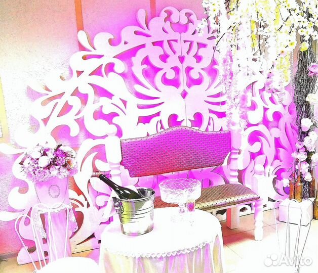 Резная стенка ширма для декора