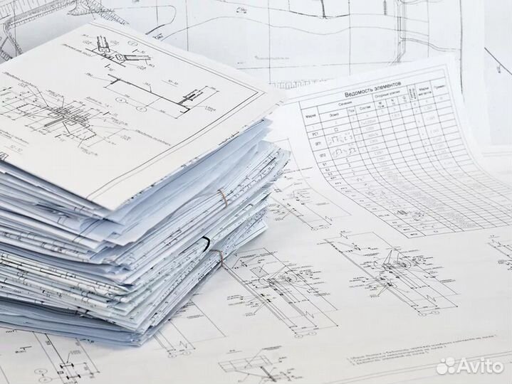 Печать чертежей, проектов, лекал. Брошюровка