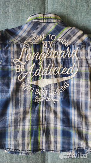 Рубашка для мальчика 116 122
