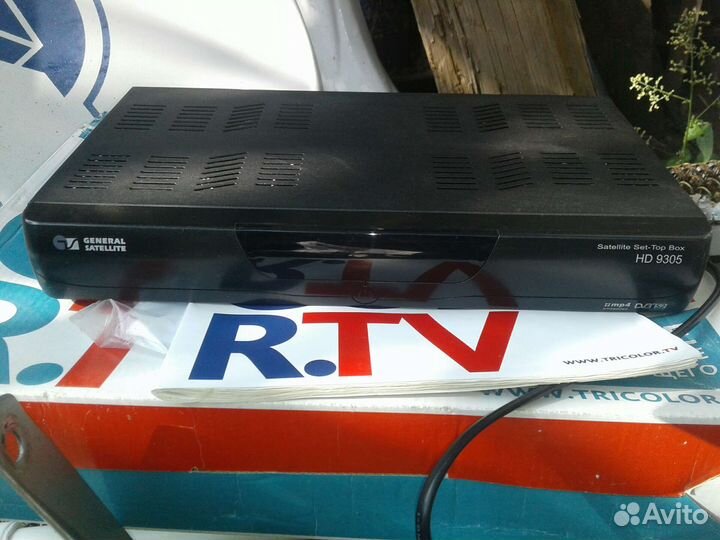 Ресивер триколор и 3шт тарелки