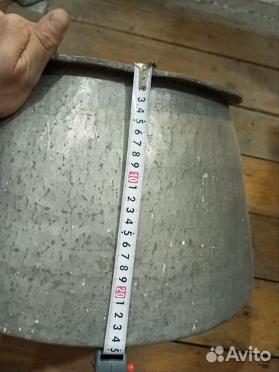 Медный старинный казан на 30 - 35 литров