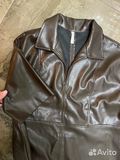 Платье кожаное befree xs