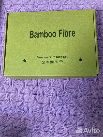 Набор бамбуковой посуды детский новый