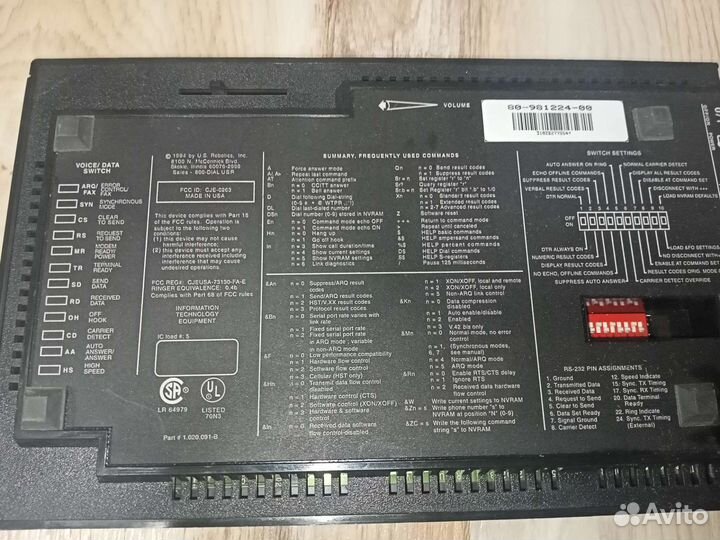 Факс-модем US Robotics Courier