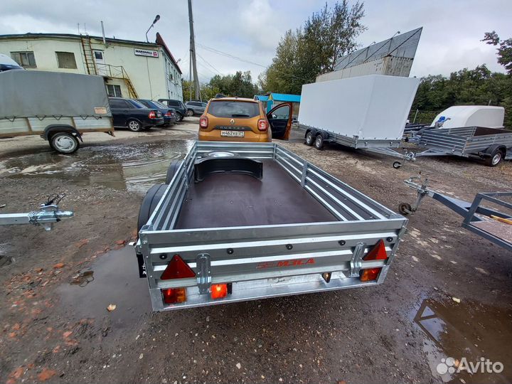 Прицеп легковой двухосный мзса. Рассрочка. Кредит