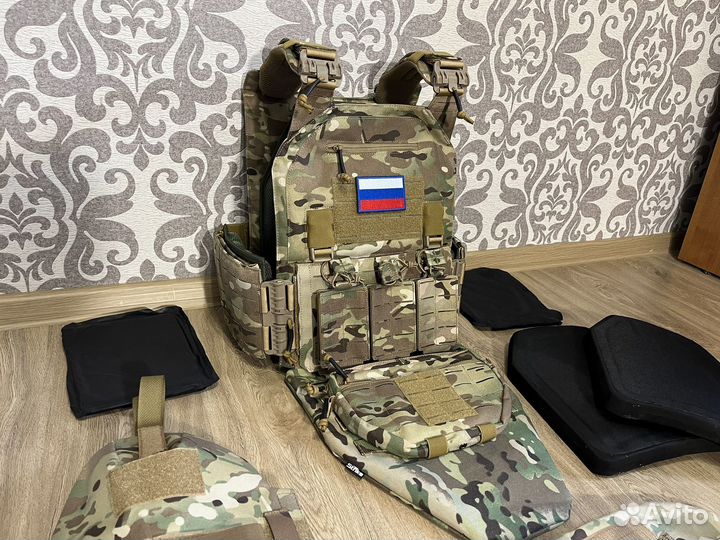 Бронежилет плитник в сборе