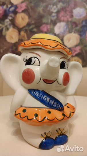 Ёмкость для хранения, статуэтка слоник