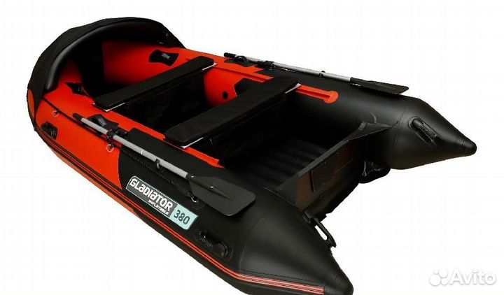 Моторная лодка пвх gladiator E380PRO