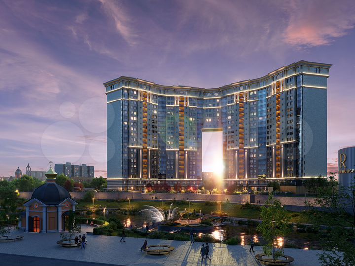 2-к. квартира, 85,7 м², 4/20 эт.